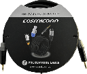 Cable 3.5mm a 3.5mm, conectores color negro MTP3C-BG, length 2m | CMC220AS-TP-TP-2-BG1