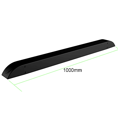 Soporte Estructural para  Videowall con motaje en Piso | Perfil Rectangular  de 1m|  Diámetro de los orificios 20 mm  Post Support 76.5 mm |Incluye Herramientas Allen| 4 Agujeros Pasantes M8 | SDJH128