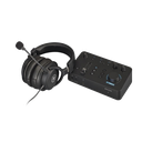 Kit de Audio para Gaming | Controlador + Auriculares | Entradas/Salidas de Audio y Video | Conexión USB | ZG01PACK