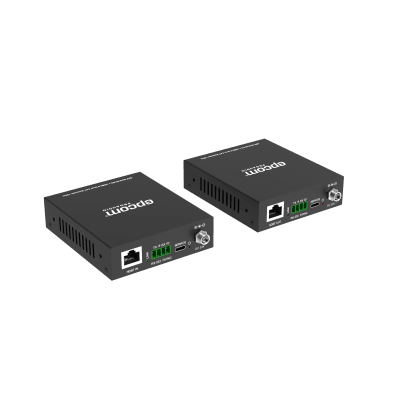 Extensor USB 3.0 | Hasta 100 m por CAT6a | PoC Bidireccional 24 Vcc | RS-232 | 4x USB-A | EPP-EU3100