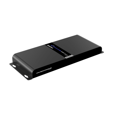 Kit Divisor y Extensor HDMI (Extender Splitter) | Divide 1 Fuente HDMI a 4 Pantallas | Extiende la señal HDMI hasta 120 m | Resolución 4Kx2K @ 60 Hz | Cat 6/6a | Uso 24/7 | Longitud del cable autoajustable | TT3144KHDBITT