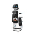 Robot de Servicio Dinerbot T10 / Entregas y Publicidad Multimodal / Autonomía 8 Horas / Carga 40 kg (88 lbs) / Pantalla Táctil 11.6" / Evasión Obstáculos 300° / Velocidad 1 m/s (3.28 ft/s) | T10LS