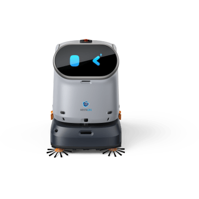 Robot de Limpieza Automático C40 / Modo de Limpieza Doble Barrido + Aspirado / Potencia de Succión 23500Pa / Tanque de Agua Limpia 16L / Tanque de Agua Sucia 14L / Batería LFP 25.6V 50Ah / Pantalla de Operación 11.6 Pulgadas / | C40LS