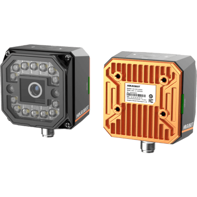 Sensor de Visión Mono 5 MP / Algoritmos de Posicionamiento y Medición / 30 fps / CMOS Global Shutter / IP67 / Comunicación RS-232 Ethernet PROFINET Modbus / LED Blanco 14 Lámparas | MV-SC3050M-12M-WBN