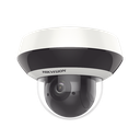 Mini Domo PTZ IP 4 Megapixel / 4X Zoom / H.265+ / 20 mts IR EXIR / WDR / PoE / IK10 /Exterior IP66 / DarkFighter / Micrófono Integrado / Micro SD | DS-2DE2A404IW-DE3(C0)(S6)(C)