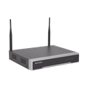 NVR 4 Megapixel / 8 canales IP / 1 Bahía de Disco Duro / 2 Antenas Wi-Fi / Salida de Vídeo Full HD | DS-7108NI-K1/W/M(C)