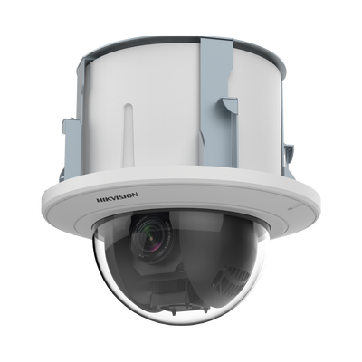 PTZ IP 2 Megapixel / 25X Zoom / Uso en Plafon / ACUSENSE / DARKFIGHTER  / IK10 / Entrada y Salida de Audio y Alarmas / WDR 120 dB /  HLC / EIS / PoE+ / Metal / microSD | DS-2DE5225W-AE3(T5)