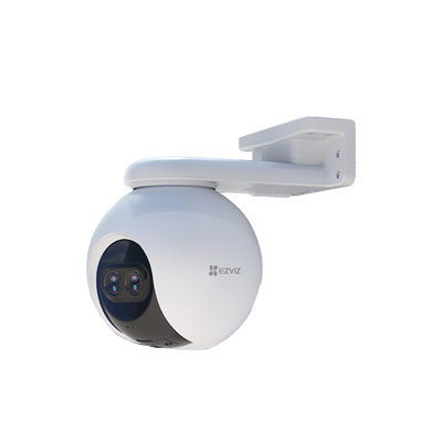 PT IP 2 Megapíxel / Lente Dual (2.8 mm y 12 mm) / Wi-Fi / Detección Humana / Visión Nocturna en Color / Cobertura Visual 360° / Notificación Push  / Ranura para Memoria 512 GB | CSC8PF