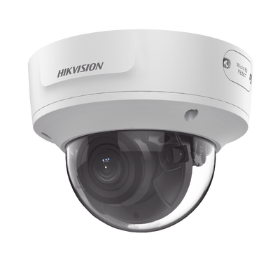 Domo IP 4 Megapixel / Lente Mot. 2.8 a 12 mm / 40 mts IR EXIR / IP67 / IK10 / WDR 120 dB / PoE / ACUSENSE (Evita Falsas Alarmas) / Entrada y Salida de Audio y Alarma / MicroSD / ONVIF / ACUSEARCH | DS-2CD2743G2-IZS