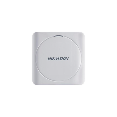 Lector de Tarjetas PROX EM / Exterior IP65 / Wiegand / Compatible con Cualquier Panel / PEQUEÑO y ESTETICO | DS-K1801E