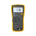 Multímetro Digital para Electricista, con Termómetro Integrado para Aplicaciones HVAC, Uso con Voltaje Máximo de 600 V, Pantalla LED Retroiluminada | FLUKE-116