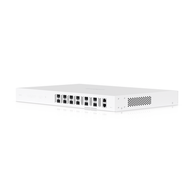 Ubiquiti UISP Fiber OLT XGS — Terminal de línea óptica (OLT) de 8 puertos, 10 Gbps de subida y bajada, capacidad para 2,000+ suscriptores | UISP-FIBER-OLT-XGS