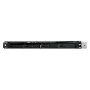 NAS RackStation RS822+ | 4 Bahías | 1U | AMD Ryzen V1500B | 32 GB DDR4 ECC | 4 Puertos 1GbE | Expansión PCIe | Compatible con SSD NVMe | Sistema Operativo Synology DSM. | RS822+
