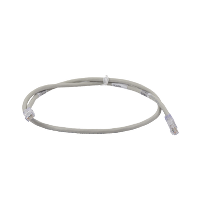 Cable de Parcheo TX6, UTP Cat6, 24 AWG, CM, Color Gris, 0.91 Metros (3 Pies) | UTPSP3GYY