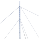 Kit de Torre Arriostrada de Techo de 24 m con Tramo STZ30G Galvanizada por Inmersión en Caliente (No incluye retenida). | KTZ-30G-024P