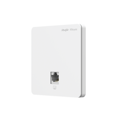 Punto de Acceso Wi-Fi 5, Doble Banda Diseñado para Instalaciones Discretas y Espacios Reducidos, 802.11ac Wave 2, Alto Rendimiento y MIMO 2x2. | RG-RAP1200(F)