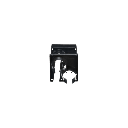 Tapa con 2 Salida a Tubo Corrugado de 1.5in (38mm), Para uso con Canaletas 4X4 FiberRunner™, Color Negro | FIDT4X4LBL