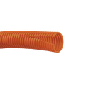 Tubo Corrugado Abierto para Protección de Cables, 1in (25.4 mm) de Diámetro, 30.5 m de Largo, Color Naranja | CLT100F-C3