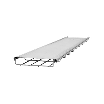 Tapa automática para charola, 50 mm de ancho, con acabado Electro Zinc | MG-50-150EZ