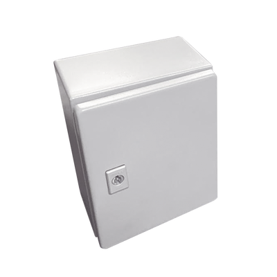 Gabinete de Acero / Nema 4 -IP 66 de 15 x 15 x 12 cm / Platina incluida. | G4C-151512