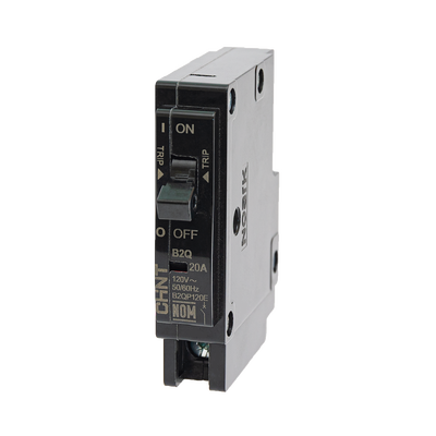 Interruptor Termomagnético Enchufable, Serie: B2Q, 1P, 20A, 120/240V (SKU:1002263) | B2QP120E
