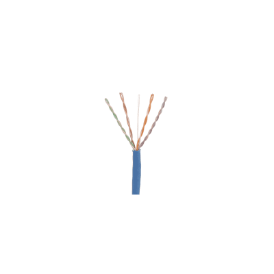 Bobina de Cable UTP 305 Metros (1000 Pies) de Cobre, TX6000? PanNet, Azul, Categoría 6 (24 AWG), CMP (Plenum), de 4 Pares | PUP6C04BU-WZ