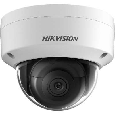 Dome Fija de Red 2 MP / Compresión H.265+ / WDR 120dB / 3D DNR / PoE / A Prueba de Agua y Vandalismo / Detección Humana y de Vehículos | DS-2CD3121G2-ISF