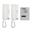 Kit de Audio Portero con 2 Auriculares y Frente de Calle | KDP-602-A/D