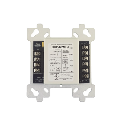 Módulo De Relevador Doble, 2A, Con Aislador Integrado (0400-02070) | R2ML-I