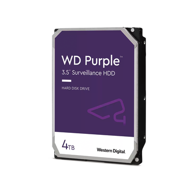 Disco Duro PURPLE de 4TB / 3 AÑOS DE GARANTÍA / Para Videovigilancia | WD43PURZ