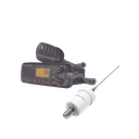 Kit de radio UM385BK | mas antena marina de fibra de vidrio TX-1600-SYS | UM-385BK/KIT1600
