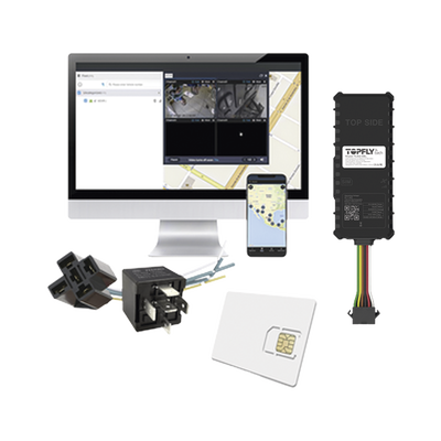 Kit Dispositivo TLW26BL para localización para vehículos / Conectividad 4G LTE y BLE 5.0 / Diferentes tipos de notificaciones / Corte y restablecimiento de energía / Relay + EPCOMGPSANUAL + SIM500MB2Y | TLW26BLKIT