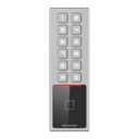 Teclado Exterior Antivandálico IP65 & IK08 / Administrable en la Nube / Alta y Baja de Passwords Remotamente con Horarios / Acceso por PIN o Tarjeta MIFARE | DS-K1T805MX