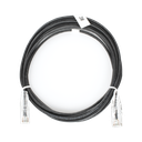 Cable de Parcheo Slim UTP Cat6 - 3 Metros (9.84 Pies) Negro Diámetro Reducido (28 AWG) | LP-UT6-300-BK-28
