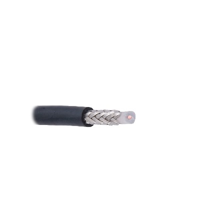 Cable Coaxial RG58, 50 OHMS, 4.1DB, Hecho en México, Retazo de 5 metros | RG58USYS*5MTS