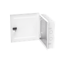 Gabinete Multipropósito de Montaje en Pared, de 14 in de Altura, Con Puerta Reversible, Fabricado en Acero, Color Blanco | MS14EHDS