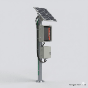 Kit Solar Witek de 28 W con 5 Puertos PoE 802.3 af y PoE Pasivo 24 V para alimentar Camaras IP y un Enlace Punto a Punto en 24 Vcc | WI5POE28V2