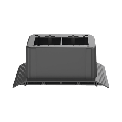 Caja de Conexión Doble, Para Uso con Canaleta de Piso AFR4BCBL6, Material PVC Rígido, Color Negro | AFR4JB2SBL