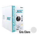 Bobina de Cable UTP 305 Metros (1000 Pies) de Cobre, NetKey, Gris Claro, Categoría 5e (24 AWG), PVC (CM), de 4 Pares | NUC5C04IG-CE