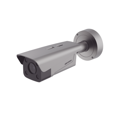 Bala IP 4 Megapíxel ANPR para Control de Acceso / Lente Mot. 2.8 mm - 12 mm / ANPR /IP67 / IK10 / PoE / | DS-TCG406-E(S)