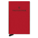 Tarjetero / Almacenamiento Seguro 4-6 Tarjetas / Aluminio Duradero / Protección RFID / Sistema Deslizamiento Patentado / Color Rojo. | 612-676