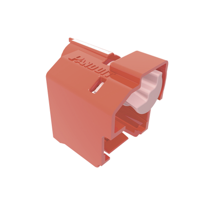 Kit de 10 Dispositivos Para Impedir Desconexión de Plug RJ45, Color Rojo, Incluye Herramienta para Instalar/Retirar | PSL-DCPLE
