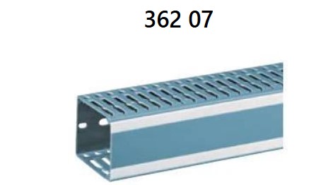 SSMELE CANALETA 40 X 60 mm (Tramo de 2 m) c/tapa Mod: 36207