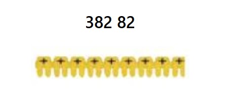 SSMELE CAB 3 3000 NUMEROS 0 AL 9 (AWG: 20-16) Y 1 MOD: 38202