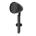 Altavoz de Jardín | Coaxial 5" Woofer | 1.5" Tweeter | Potencia 20W (100V) y 10W (70V) | Protección IP contra Polvo y Líquidos | Bracket Ajustable en Ángulo | Aplicación Exterior | EP-750T