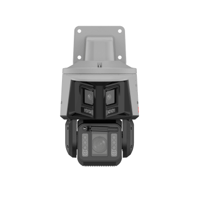 PTZ IP 4 Megapixel / 32X Zoom / Dual Light (100 mts IR / 30 mts Luz Blanca) / Polimero Anticorrosivo (Ideal para Zonas Costeras o Alta Salinidad) / AutoSeguimiento / DARKFIGHTER / Exterior IP67 / NEMA 4X / C5 / Micro SD | DS-2ST5C432MWG-EW/26(PA)(F0)