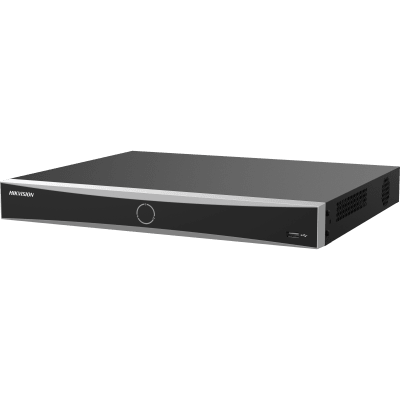 [AcuSeek] NVR 12 Megapixel (4K) / 8 canales IP / 8 Puertos PoE+ / ACUSENSE / Reconocimiento Facial / 2 Bahías de Disco Duro / HDMI en 4K / Alarmas I/O / 300 Metros PoE Modo Extendido | DS-7608NXI-K2/8P/VPRO
