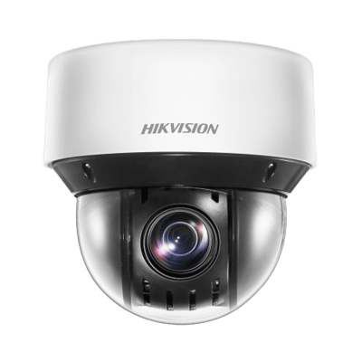 Mini Domo IP PTZ 2 Megapixel / 25X Zoom / 50 mts Luz Infrarroja Inteligente (Visión Nocturna) / Autoseguimiento / WDR 120 dB / PoE+ / IP66 / Ultra Baja Iluminación / MicroSD | DS-2DE4A225IWG1-E