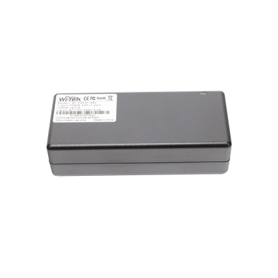 Inyector PoE 30W / PoE 802.3 af/at / 48V / Conexión plug and play / Alcance de hasta 100 metros / Aplicaciones CCTV | WI-POE51-48V