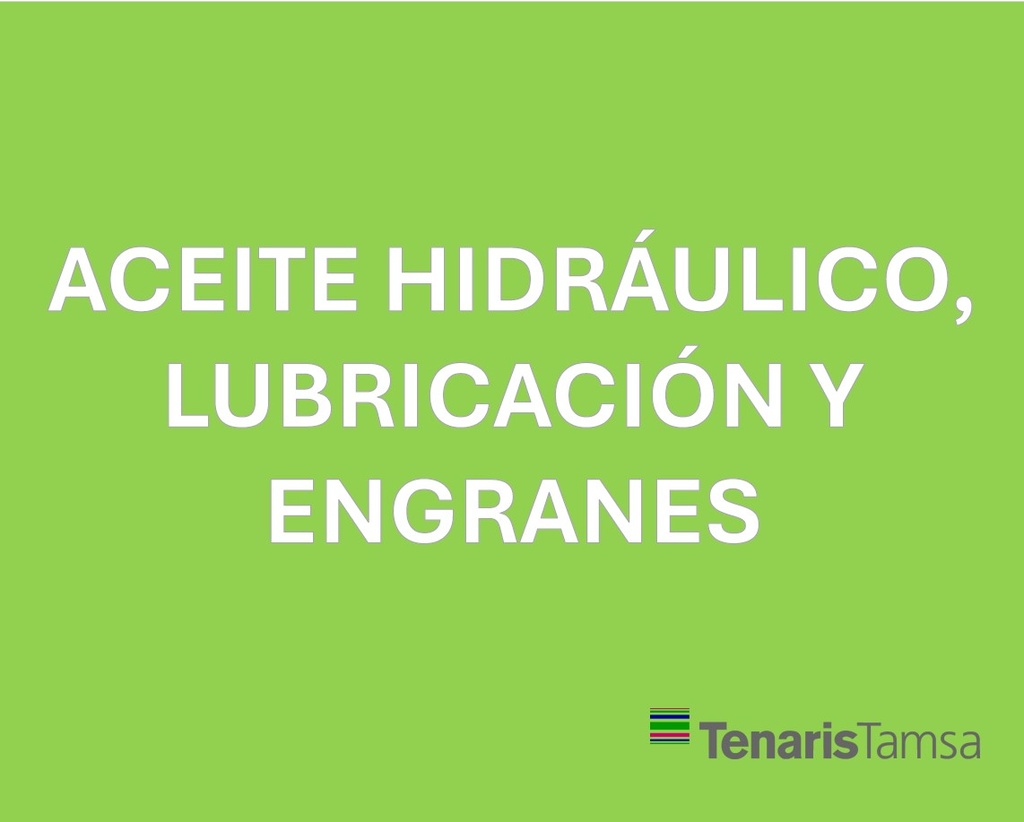 SSMART Cartel en vinil impreso calidad HD sobre pvc de 3mm medidas: 100X80cm leyenda: ACEITE HIDRÁULICO, LUBRICACIÓN Y ENGRANES